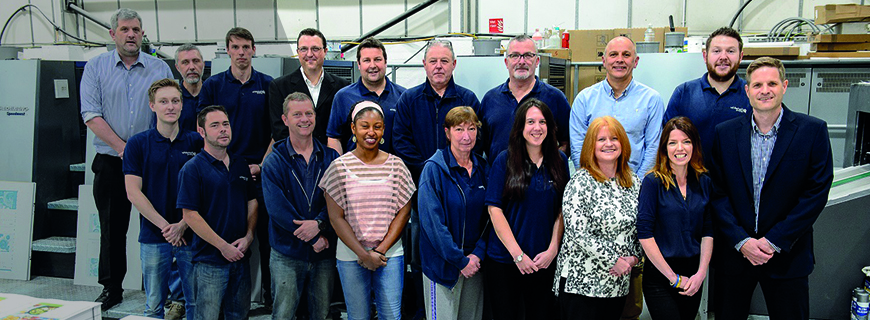 The familly team at Whitehall Printing 